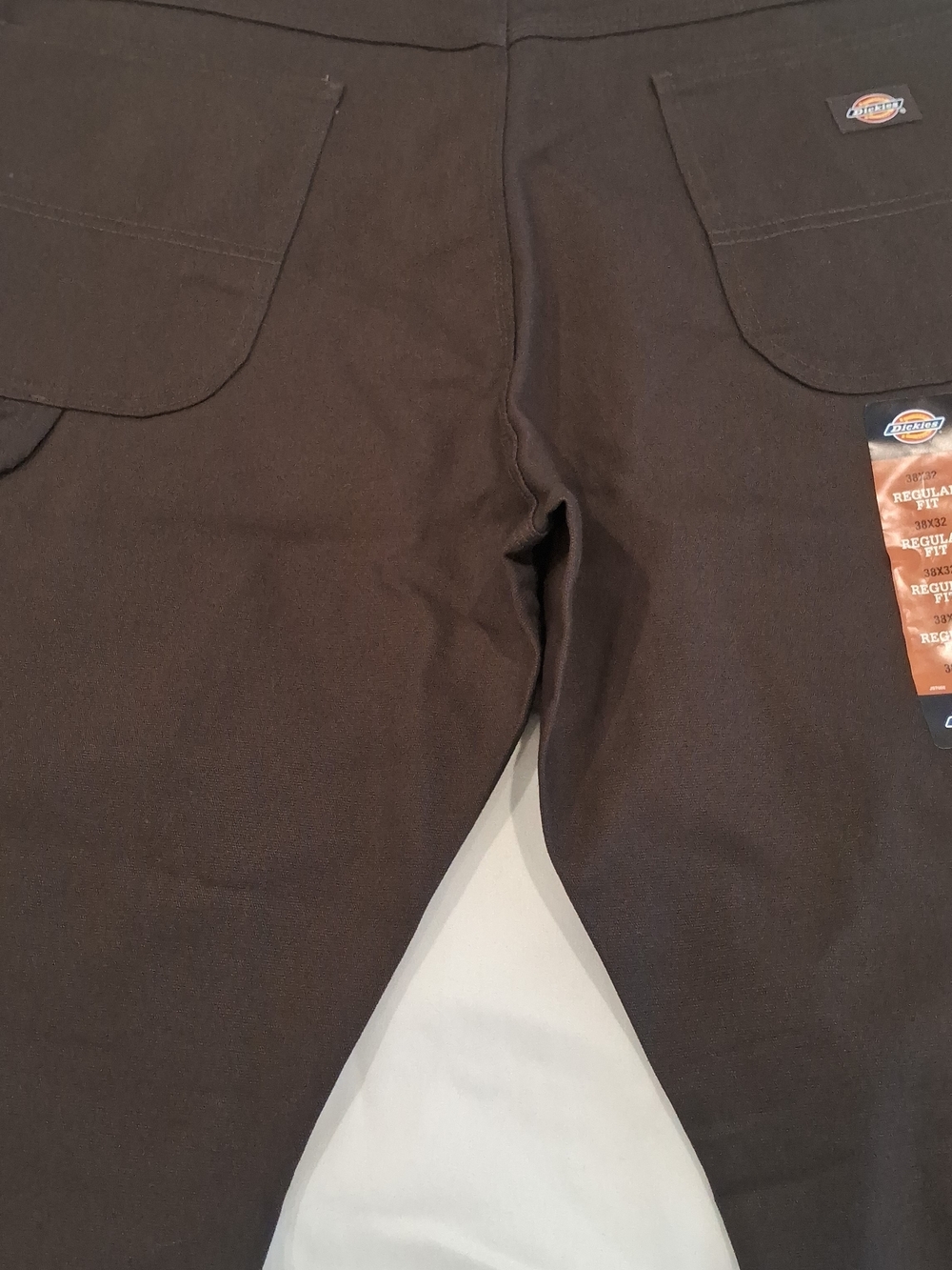 Dickies Men’s Cargo Work Pants — Dark Brown Dickies Flex - Picture 2 of 10